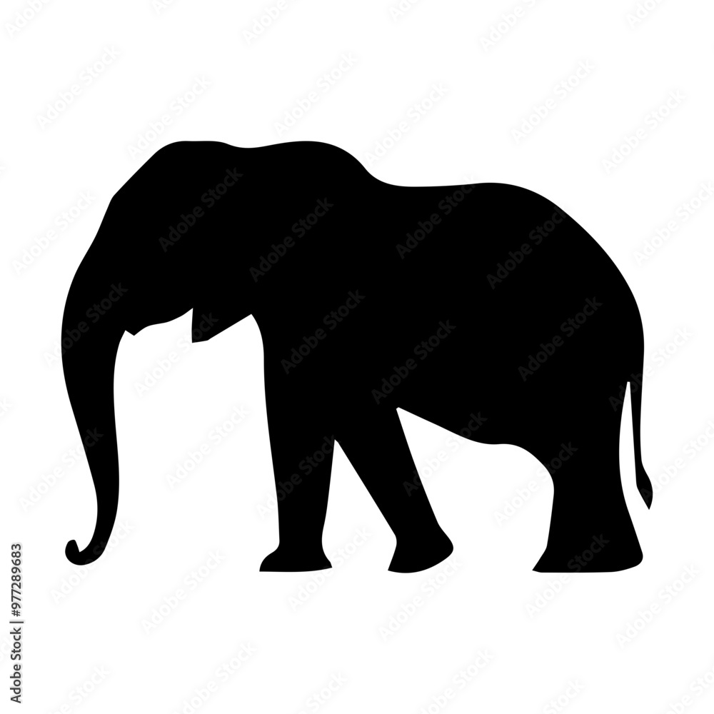 elephant silhouette vector elephant silhouette vector