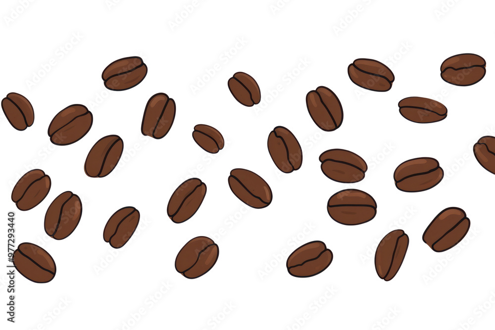 PNG Coffee beans refreshment backgrounds freshness. PNG Coffee beans refreshment backgrounds freshness.