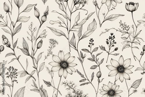 seamless floral pattern