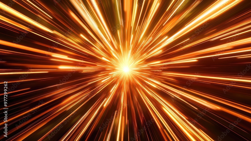 Pulsating beams of light forming radial patterns in an abstract starburst. Pulsating beams of light forming radial patterns in an abstract starburst.