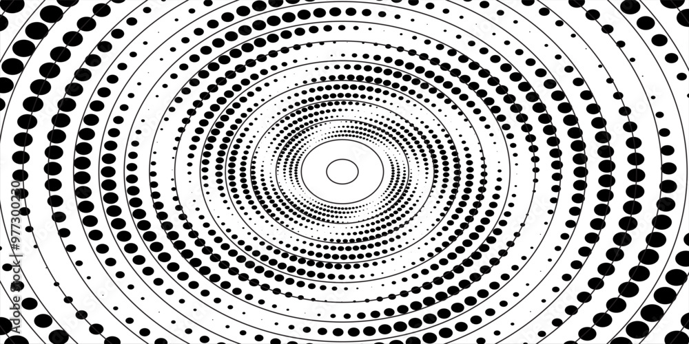 Monochrome gradient halftone dots background. Vector illustration. Abstract small grunge dots on white background Monochrome gradient halftone dots background. Vector illustration. Abstract small grunge dots on white background