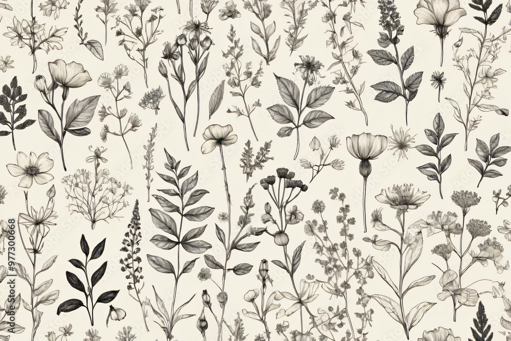 seamless floral pattern seamless floral pattern