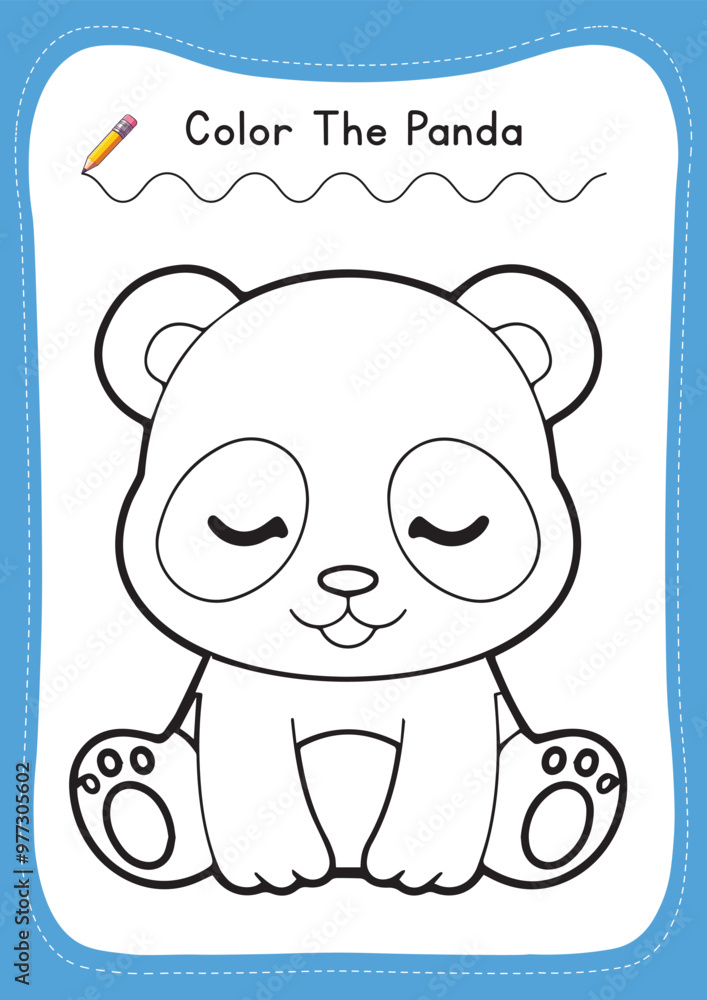 Fototapeta premium coloring book pages 