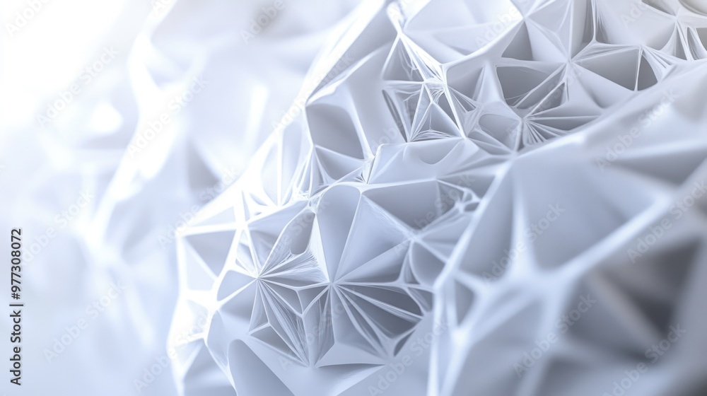 Modern Art Abstract: Geometric Paper Art Modern Art Abstract: Geometric Paper Art