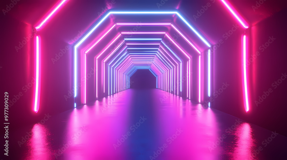 purple light tunnel purple light tunnel
