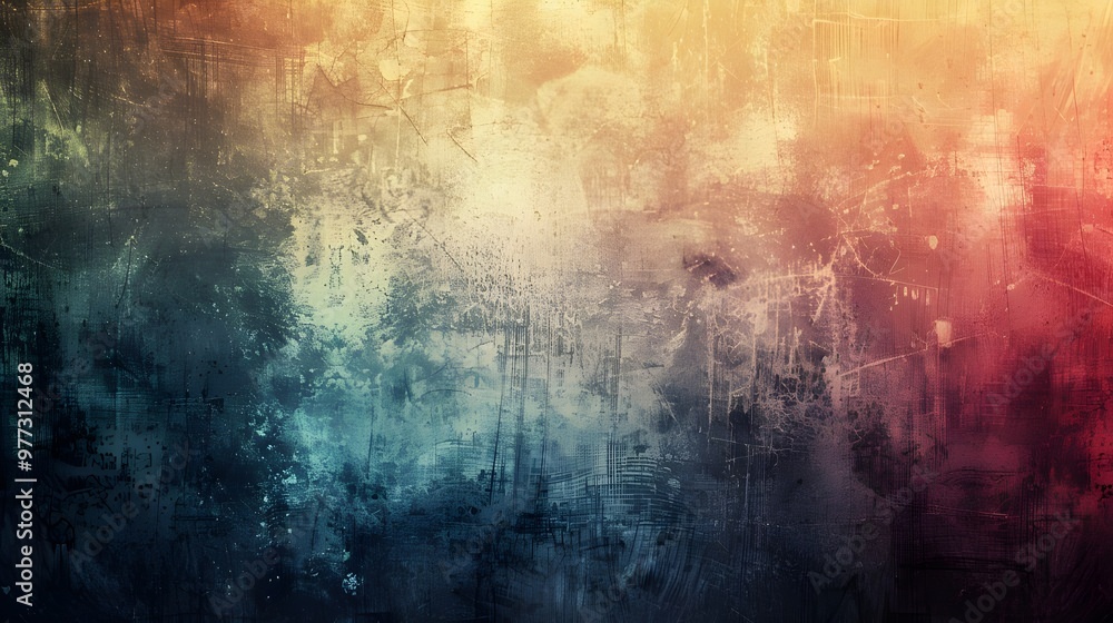 Dramatic textured background with vibrant red, orange, yellow, and blue hues, perfect for moody and artistic designs. Dramatic textured background with vibrant red, orange, yellow, and blue hues, perfect for moody and artistic designs.