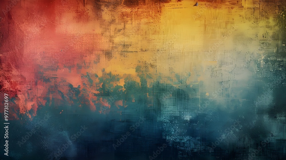 Dramatic textured background with vibrant red, orange, and blue hues, perfect for moody and artistic designs. Dramatic textured background with vibrant red, orange, and blue hues, perfect for moody and artistic designs.