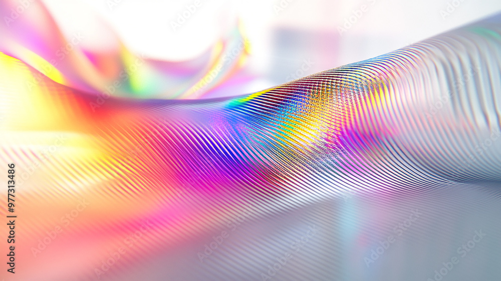Abstract rainbow white background design, 3d rendering Abstract rainbow white background design, 3d rendering