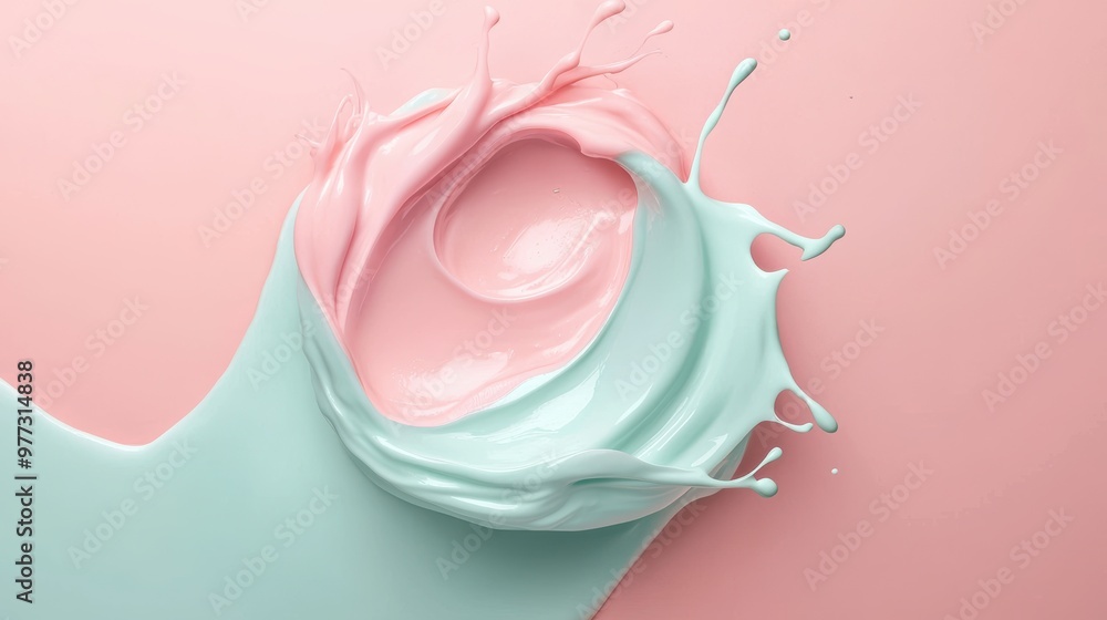 Pastel Swirl: A Dreamlike Aesthetic Pastel Swirl: A Dreamlike Aesthetic