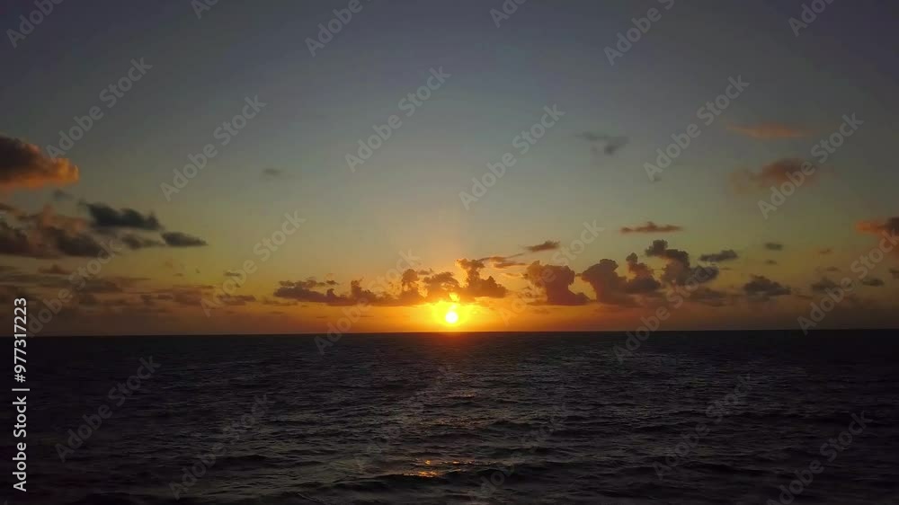 sunset over the sea sunset over the sea