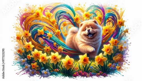 Chow Chow  Welpe photo