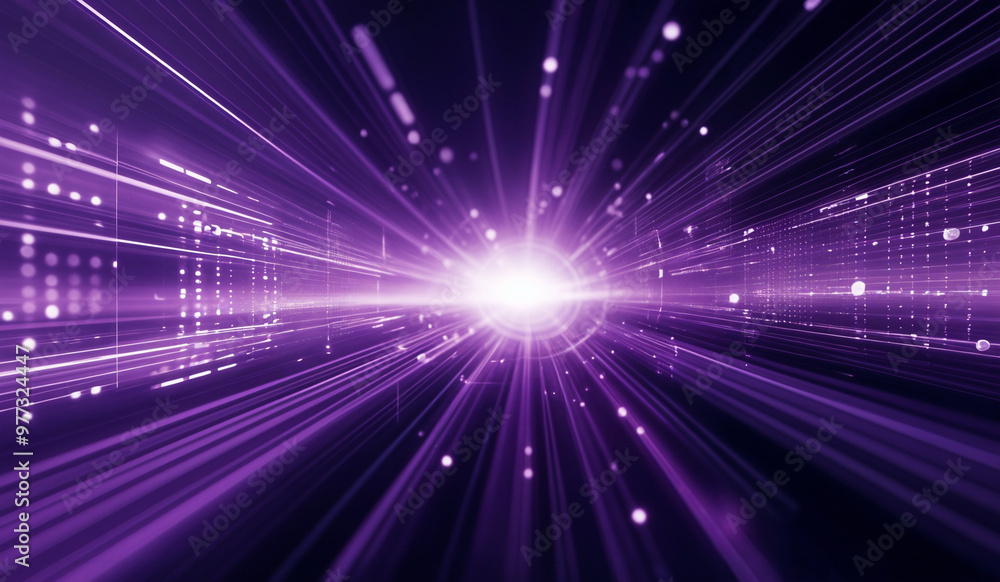 Purple and white abstract technology background Purple and white abstract technology background