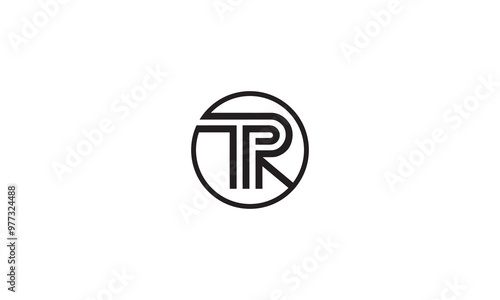 tr logo design, initial letter tr icon design vector template, RT, TR, R, T abstract letters logo monogram, Modern creative unique elegant minimal