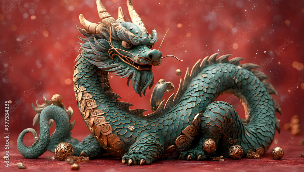 “3D Green Dragon Hovering Over the Number 2025 on a Red Background”
“3D Green Dragon Hovering Over the Number 2025 on a Red Background”