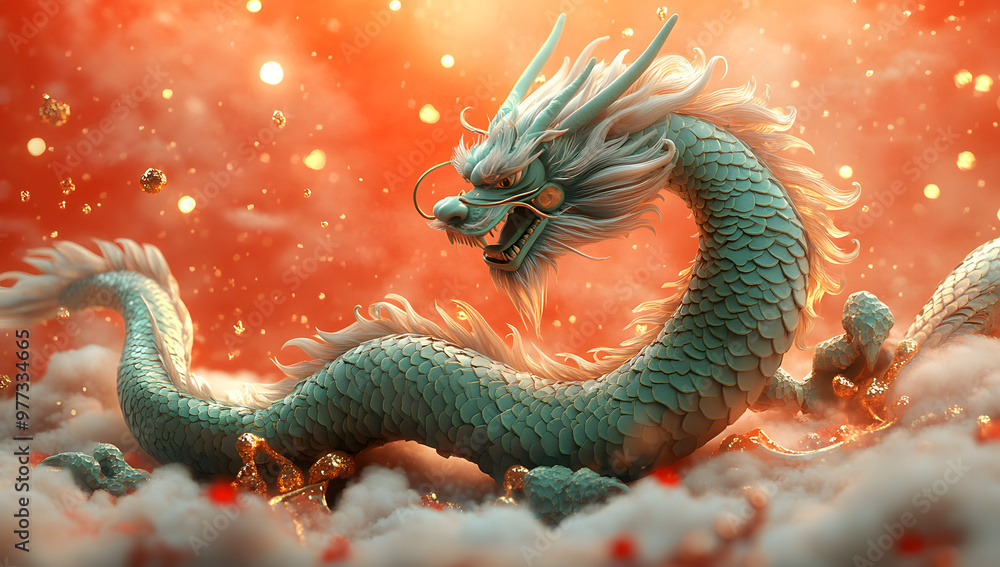 “3D Green Dragon Hovering Over the Number 2025 on a Red Background”
“3D Green Dragon Hovering Over the Number 2025 on a Red Background”