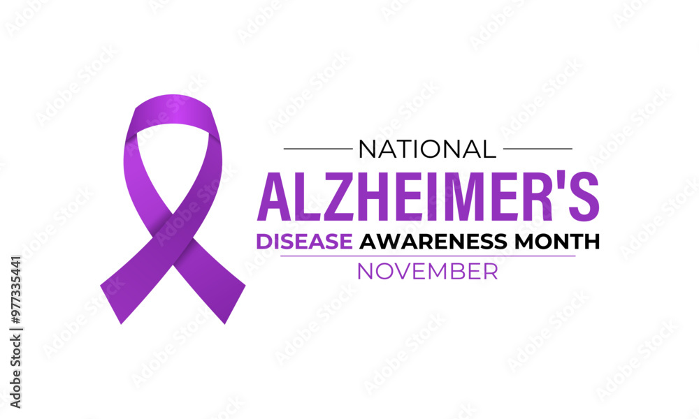 Alzheimer's disease awareness month is observed every year in november. November’s Focus: Raising Awareness for Alzheimer’s Disease”. Banner poster, flyer and background design template. Alzheimer's disease awareness month is observed every year in november. November’s Focus: Raising Awareness for Alzheimer’s Disease”. Banner poster, flyer and background design template.