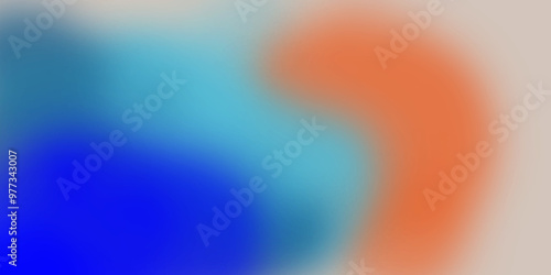 Grainy noise texture gradient background, Blue Defocused Blurred Motion Abstract Background, Widescreen, retro gradient background with grain texture, 4K blurred gradient background design.