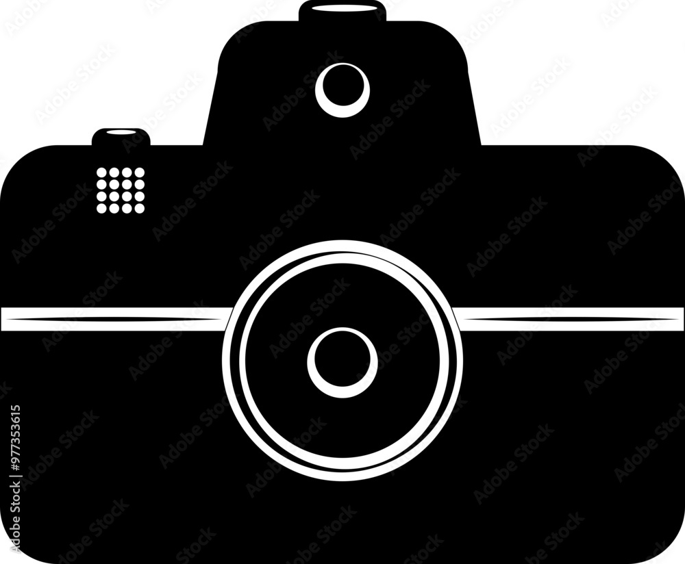 11 - 11 inches of size Black camera image svg vector cut file cricut silhouette design for t-shirt car decor sticker etc 11 - 11 inches of size Black camera image svg vector cut file cricut silhouette design for t-shirt car decor sticker etc