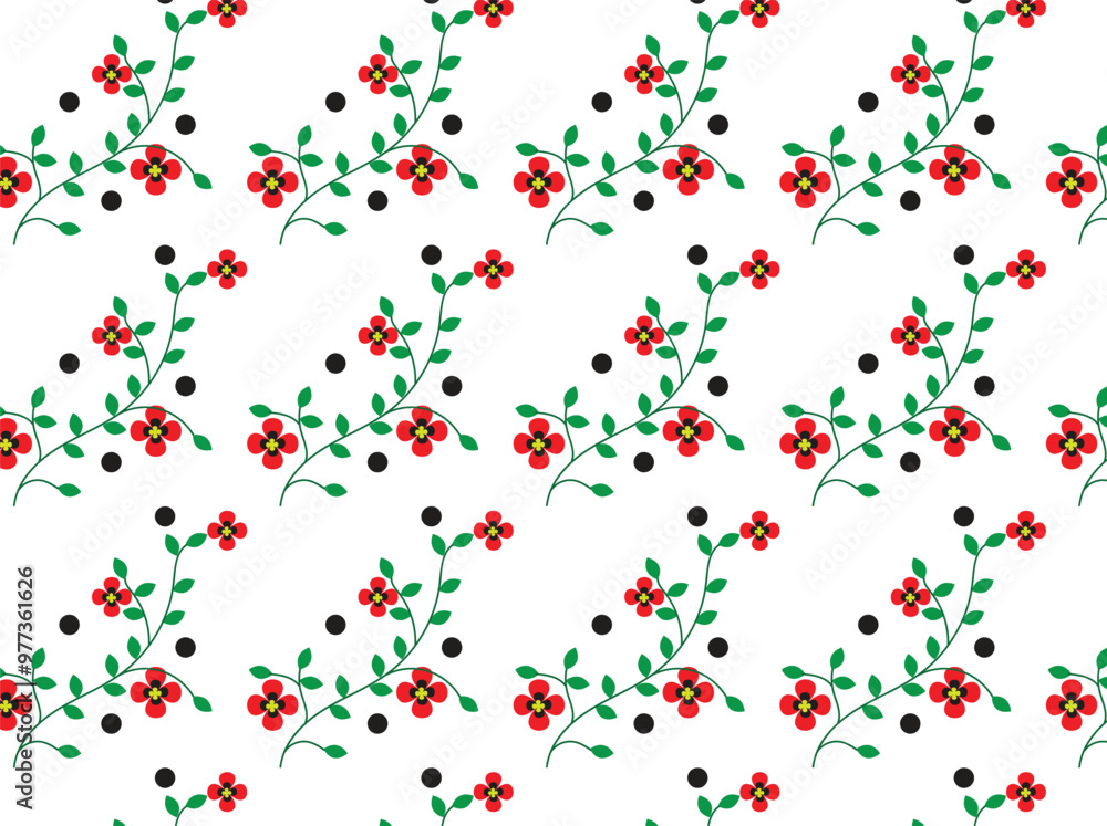 flower and leaf Print flower and leaf Print