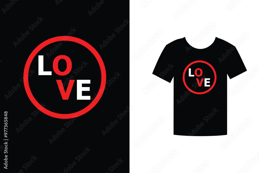 Love Minimalist Typography T-Shirt Design Love Minimalist Typography T-Shirt Design