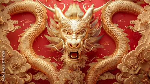 Wallpaper Mural Minimalist Background for the 75th Anniversary of the People's Republic of China
 Torontodigital.ca