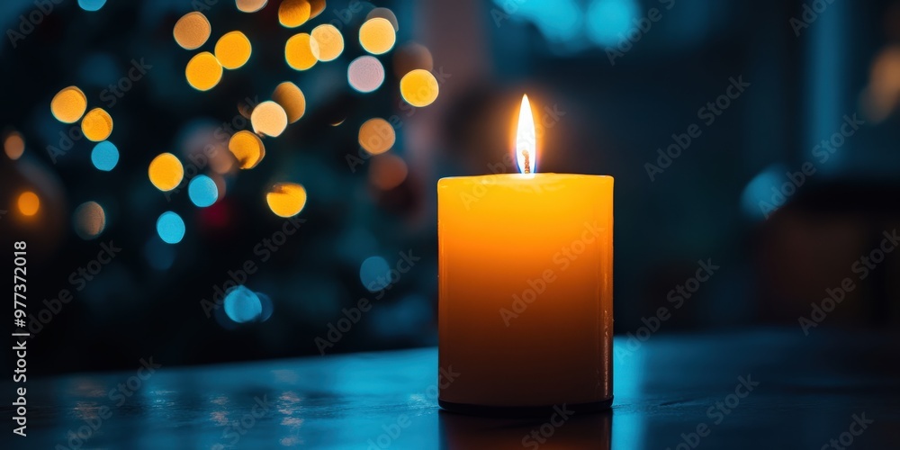Candle flame renewal symbolizing hope and perseverance Candle flame renewal symbolizing hope and perseverance