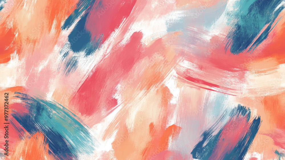 Fototapeta premium “Abstract watercolor brush stroke patterns, perfect for design elements on sale banners, posters, labels, and gift wrapping paper.”