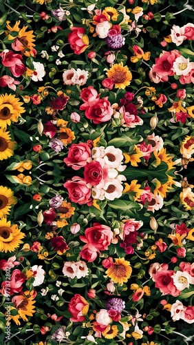 Florals ornament background