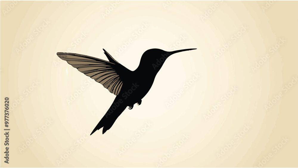 Set of black bird silhouettes. Vector elements for design. Set of black bird silhouettes. Vector elements for design.