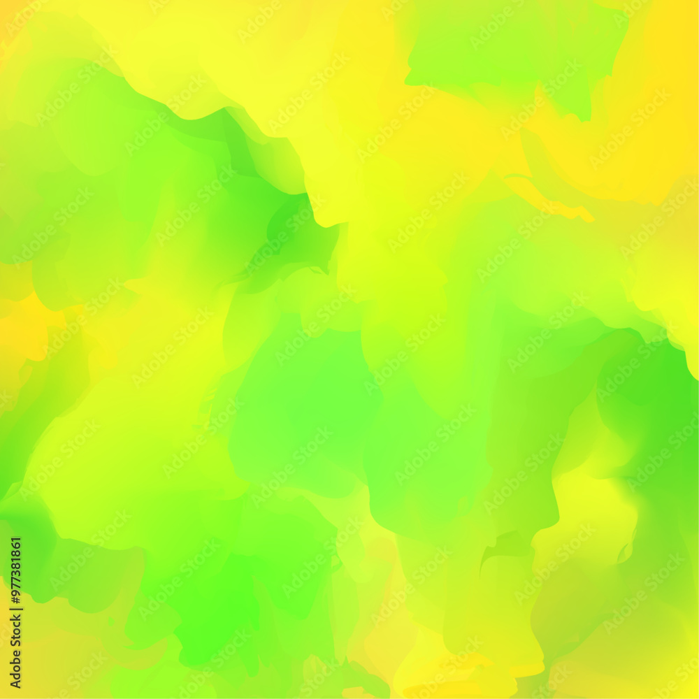 green, yellow background green, yellow background