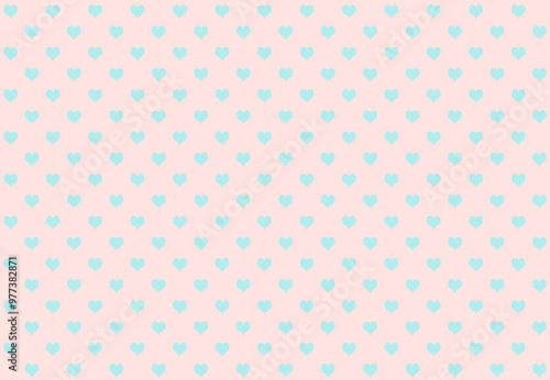 Heart PaleTurquoise color on pink background. For Background.