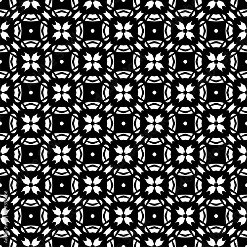 black and white seamless pattern