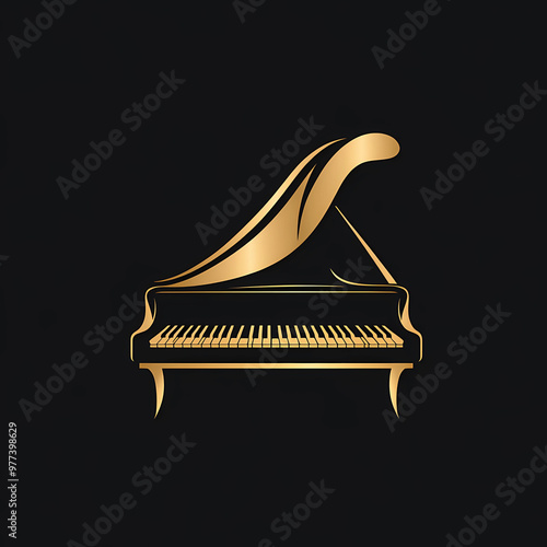 Grand piano logo