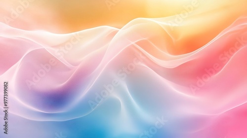 A colorful abstract background with a gradient that creates a sense of movement and energy