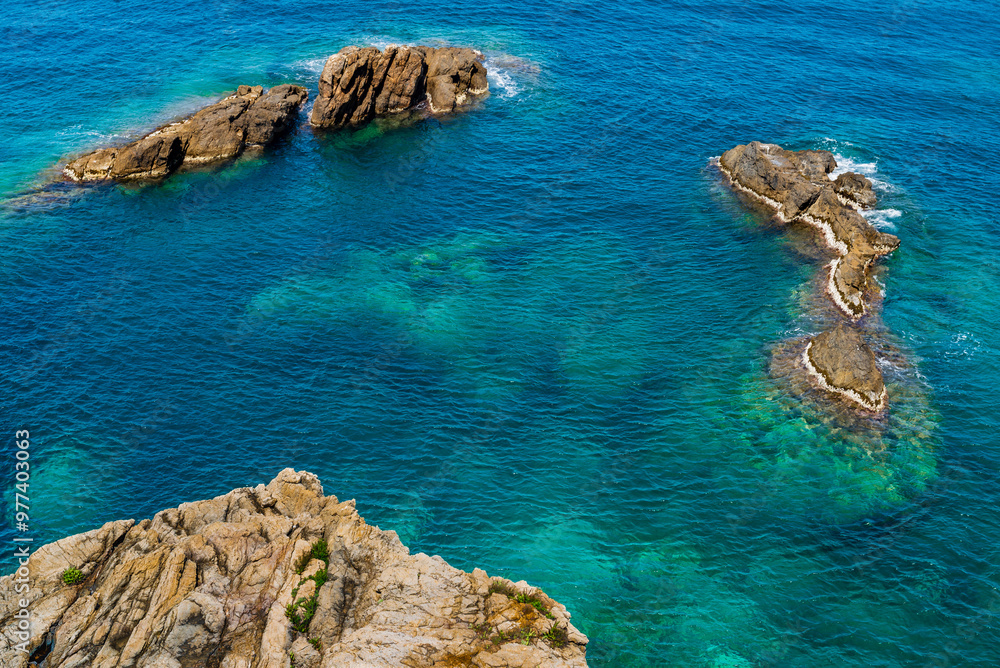 Calas de Aguafreda y Sa Tuna, Begur, Catalonia, Spain Calas de Aguafreda y Sa Tuna, Begur, Catalonia, Spain