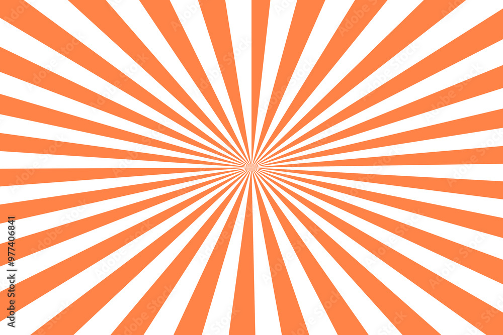 Fototapeta premium Sienna Sunburst for the background. flag of japanese. The rising sun..