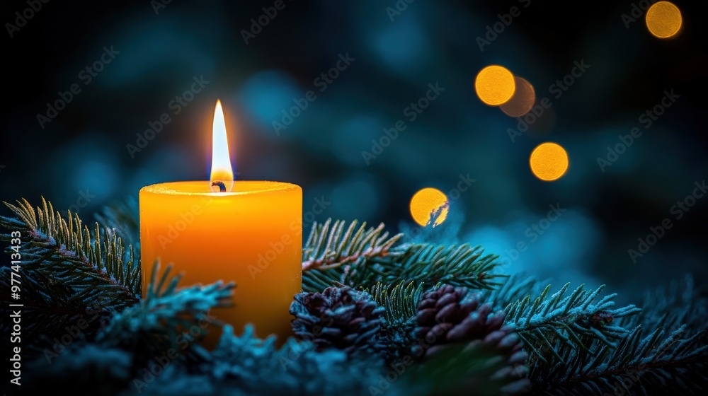 Candle flame renewal symbolizing hope and perseverance Candle flame renewal symbolizing hope and perseverance