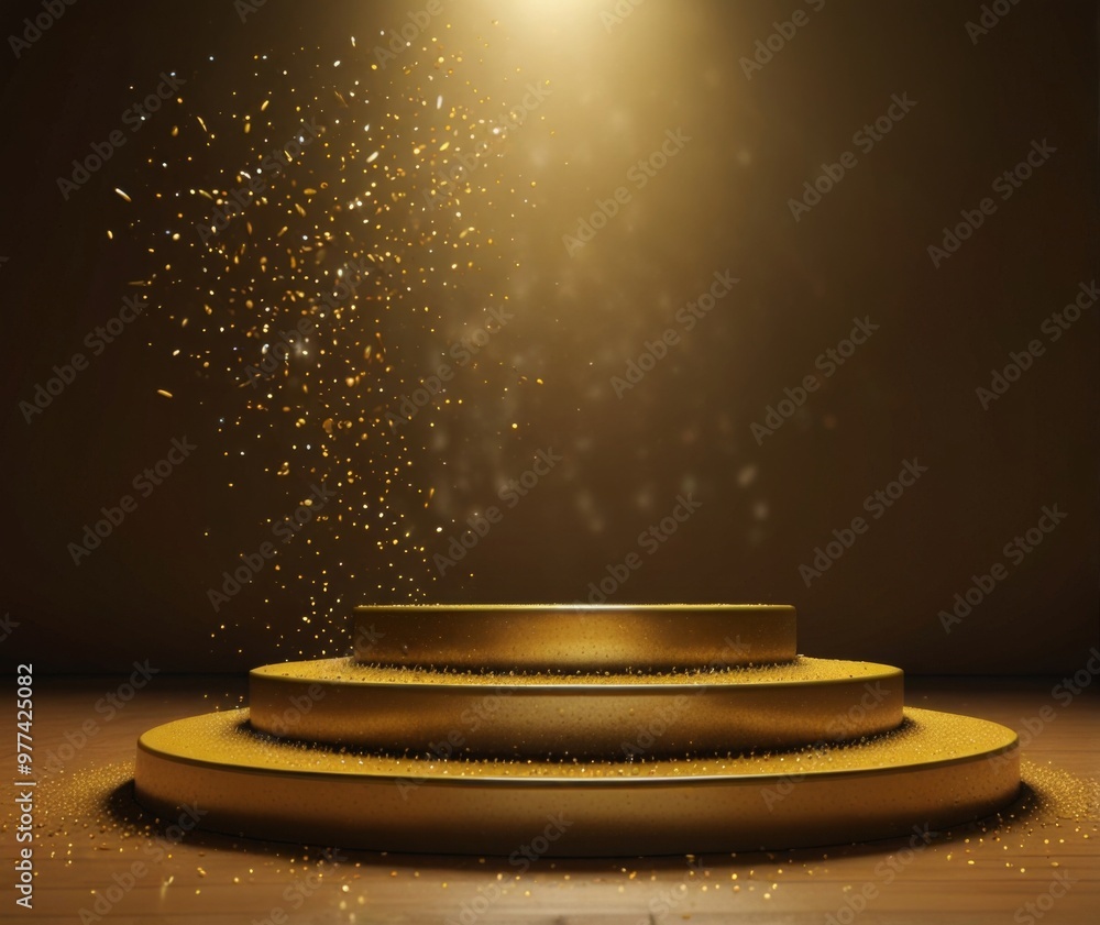 Obraz premium The golden podium