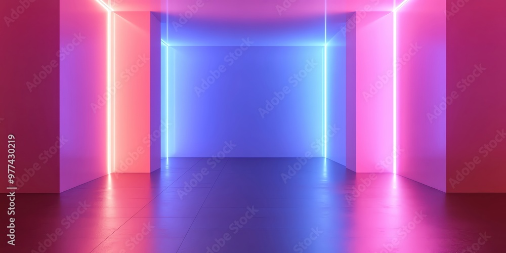 Generate a gradient blend with neon tones and an empty center space copy space - futuristic - Composite - tech-inspired backdrop Generate a gradient blend with neon tones and an empty center space copy space - futuristic - Composite - tech-inspired backdrop