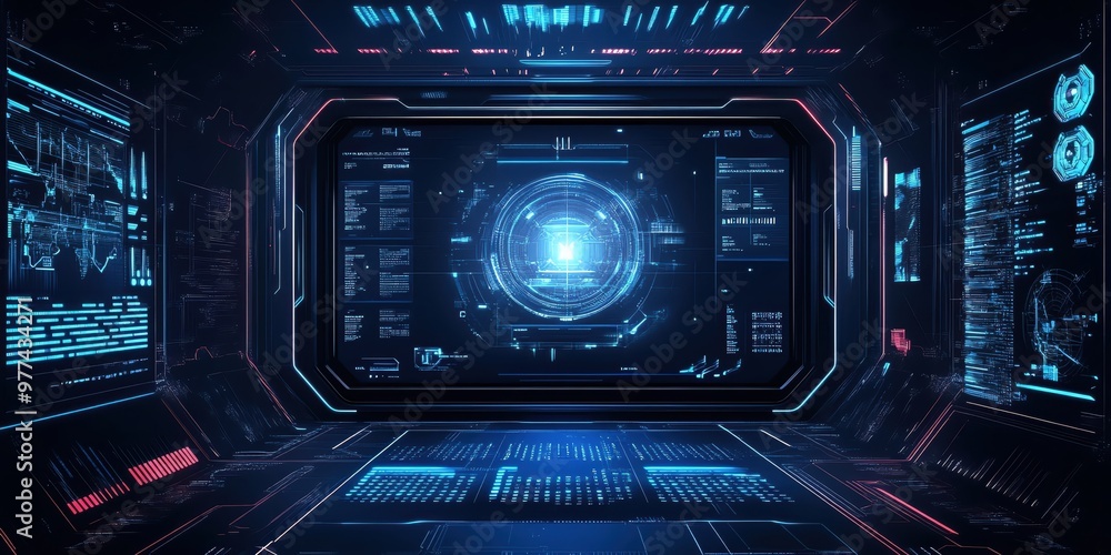Craft a clean infographic with simple lines and an empty center space copy space - futuristic - Overlay - tech interface backdrop Craft a clean infographic with simple lines and an empty center space copy space - futuristic - Overlay - tech interface backdrop
