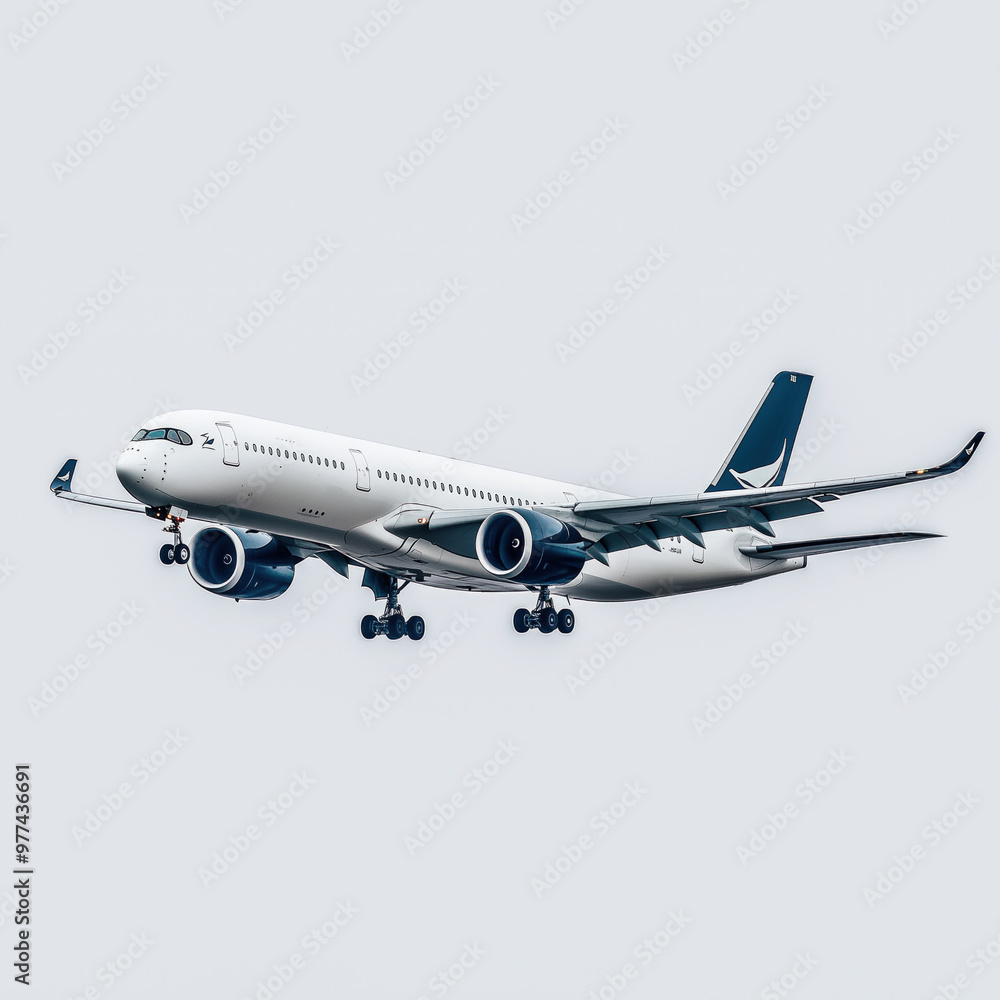 Obraz premium Airbus Isolated