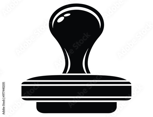 Rubber stamp with the text