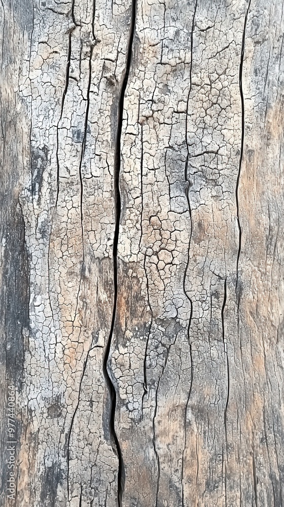 Textured bark displays intricate patterns and natural beauty in fading daylight Textured bark displays intricate patterns and natural beauty in fading daylight