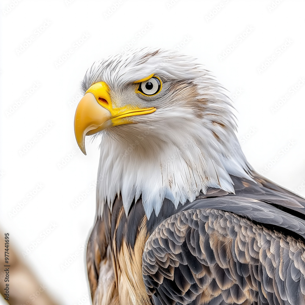 Obraz premium Fish Eagle Isolated