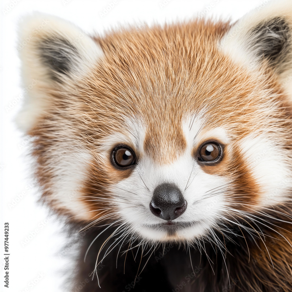 Red Panda Isolated Red Panda Isolated