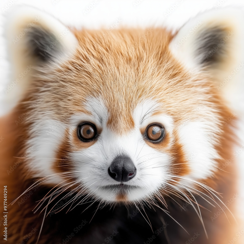 Red Panda Isolated Red Panda Isolated
