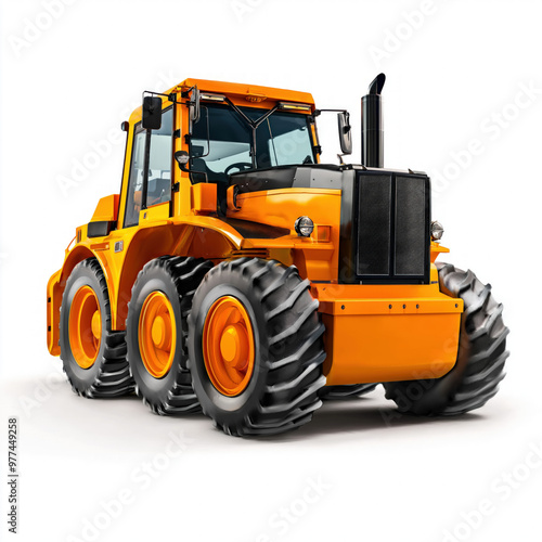 Road Roller Isolated