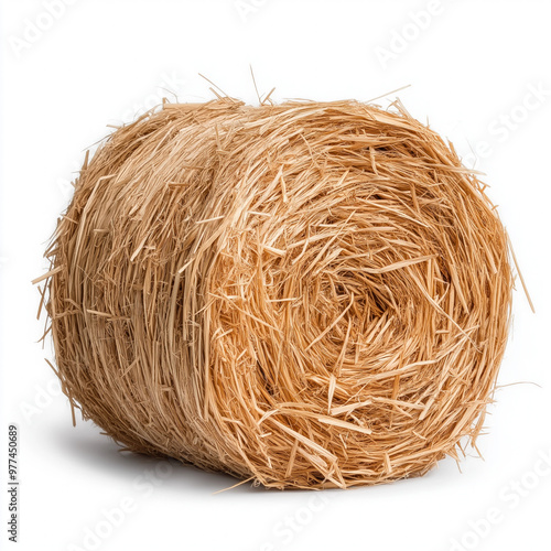 Straw Bale Isolated