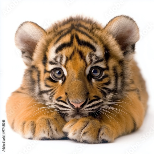 Tiger Cub Isolated