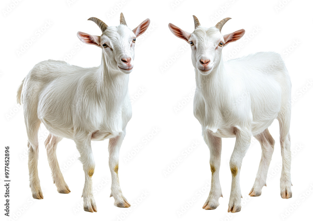 Fototapeta premium Goat Isolated on transparent background